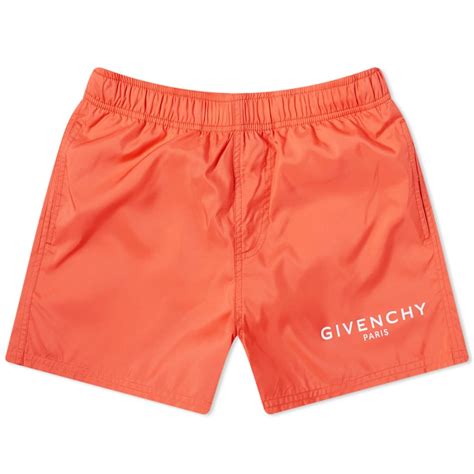 red givenchy shorts|givenchy swim shorts.